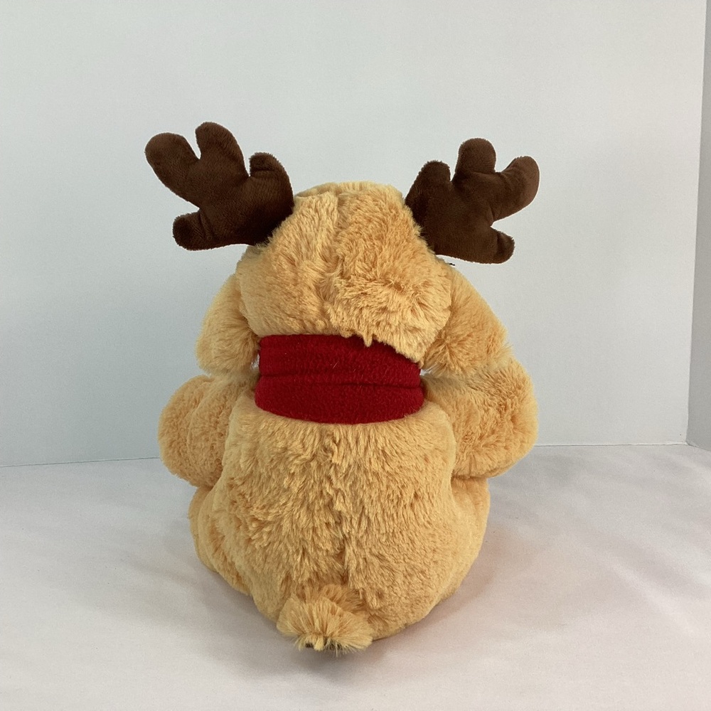 Cozy Christmas Companion Adorable Plush Deer Reindeer Elk Stuffed Animal - Picture 4 of 8